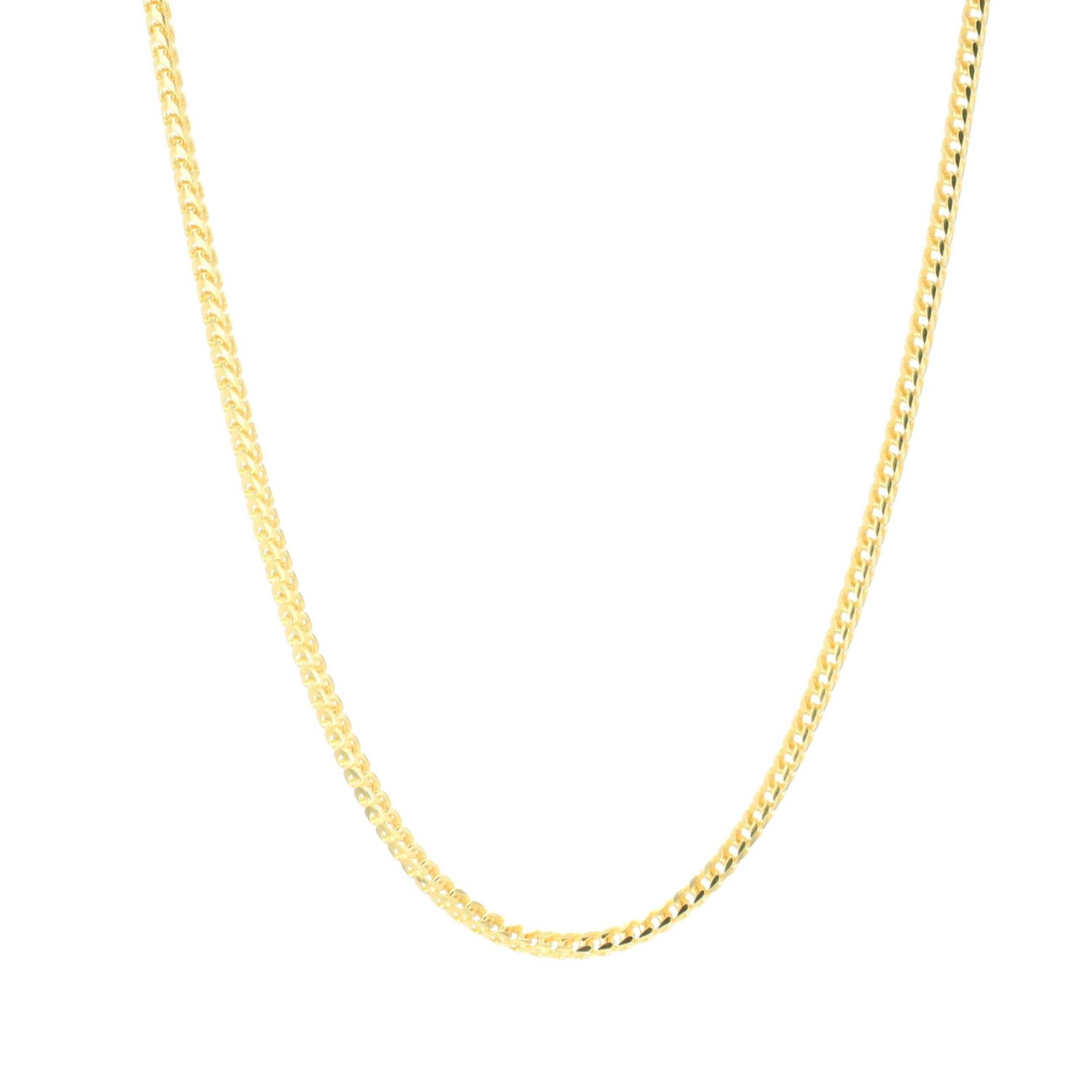 Franco Box Chain 10kt YG 13.2gr 1.8mm 26&quot; CH000564