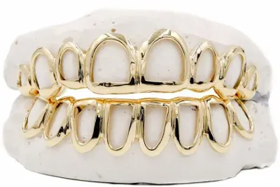 Gold Window Grillz