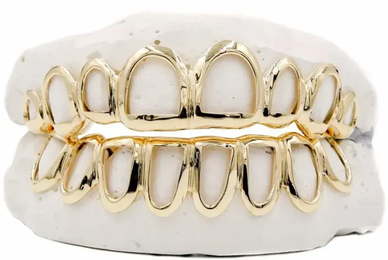 Gold Window Grillz