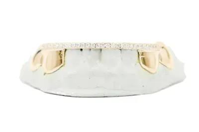 VS 8 Pack Diamond Strip Grill W/ 4 Solid Teeth