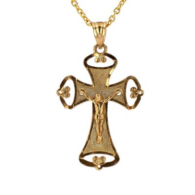 Jesus on Cross 10kt YG 2.3gr PN000799