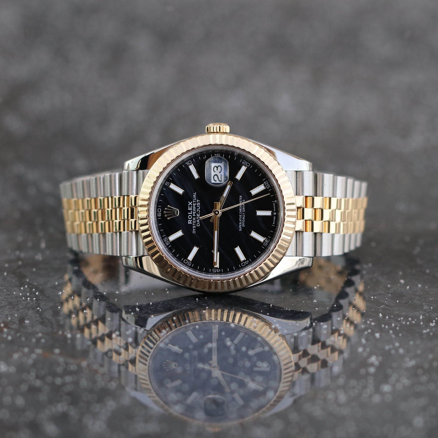 Rolex DateJust 41 ReF.126333 Black Dial  WA00104