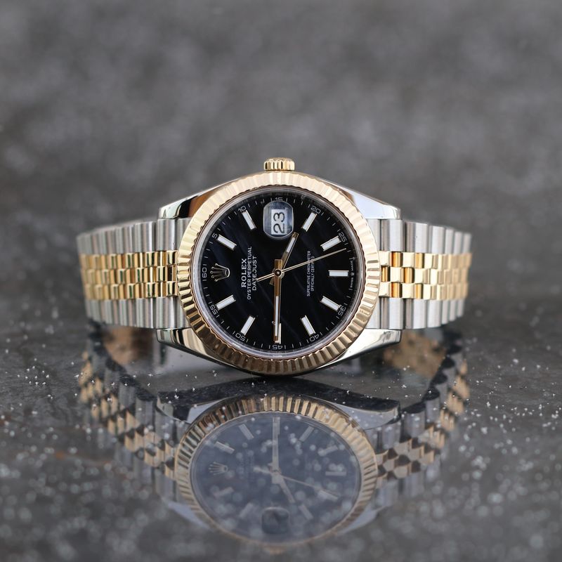 Rolex DateJust 41 ReF.126333 Black Dial  WA00104