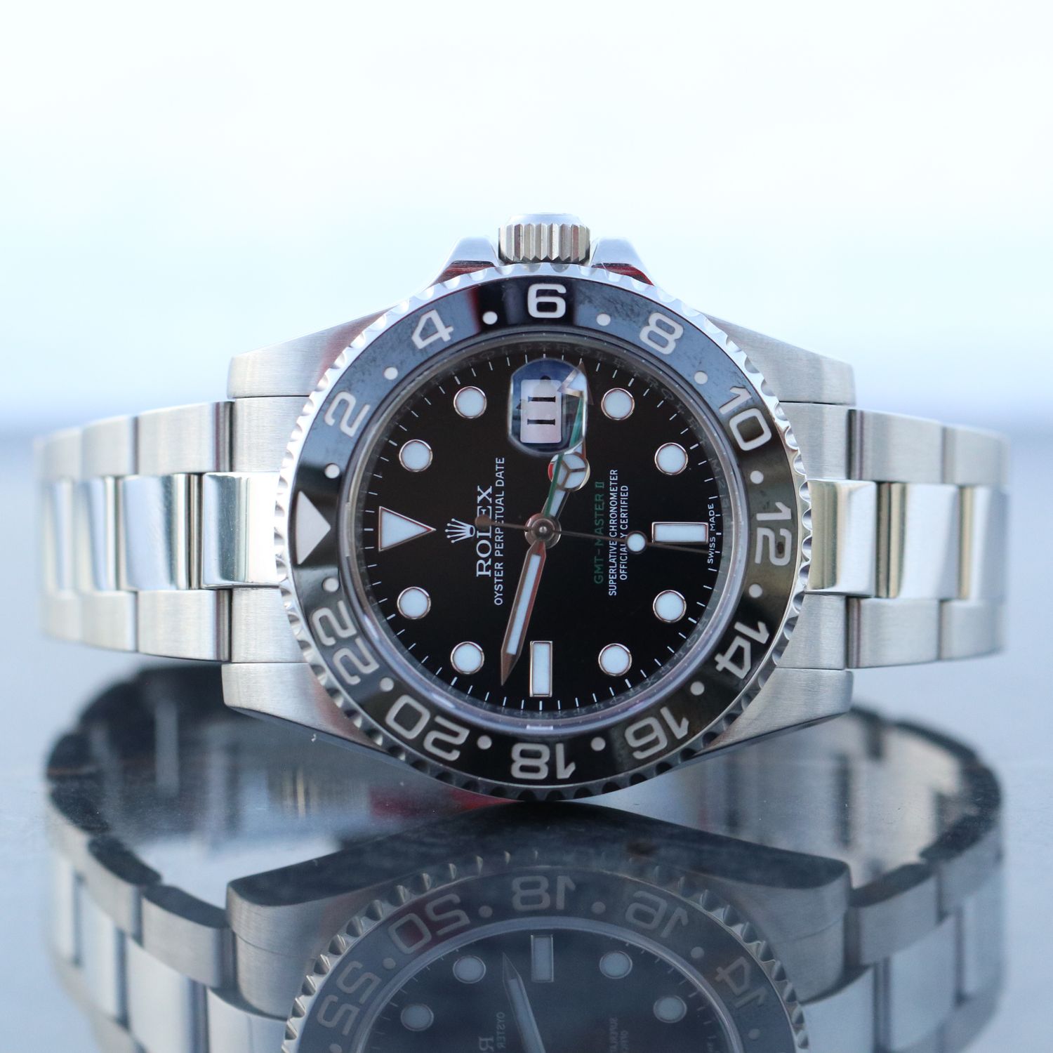 Rolex GMT Master II Steel - Oyster Bracelet Model#116710 WA00129