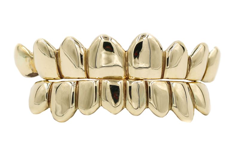 Solid Gold Grillz