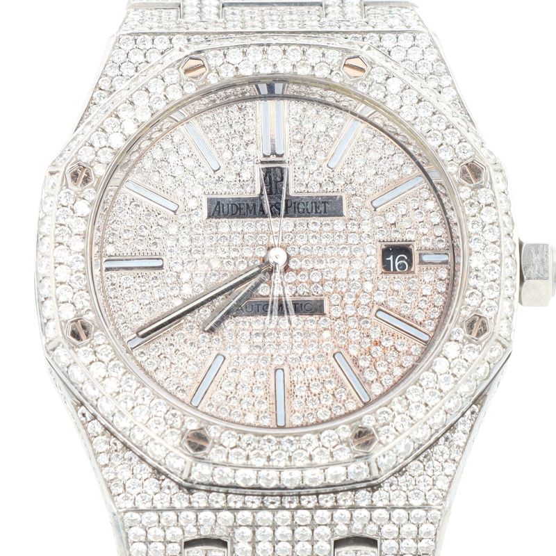 Custom Audemars Piguet Fully Diamond Set RF 15400 WA00169C