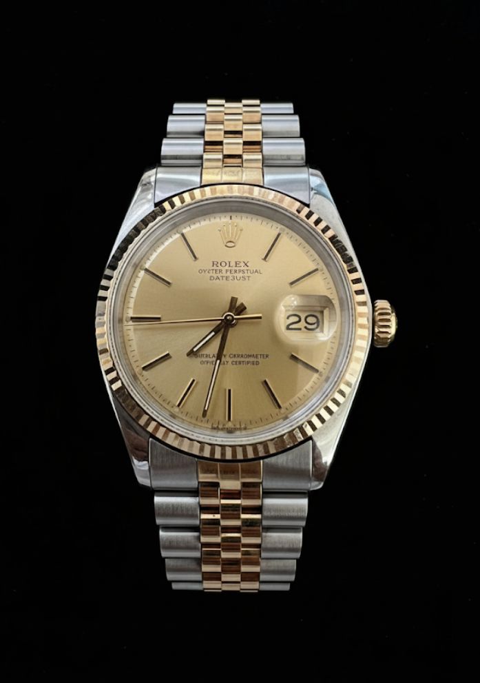 Rolex Datejust two tone Oyster perpetual Jubilee Band Serial.3945741 Ref: 1601 WA00178C