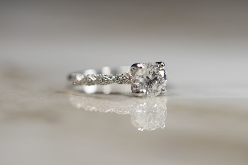 Solitaire Engagement Ring 18kt WG 2.73gr 1.20ct Si-2-F VG Centre 0.35ct 74 RD Band Natural Size 6 RN00238