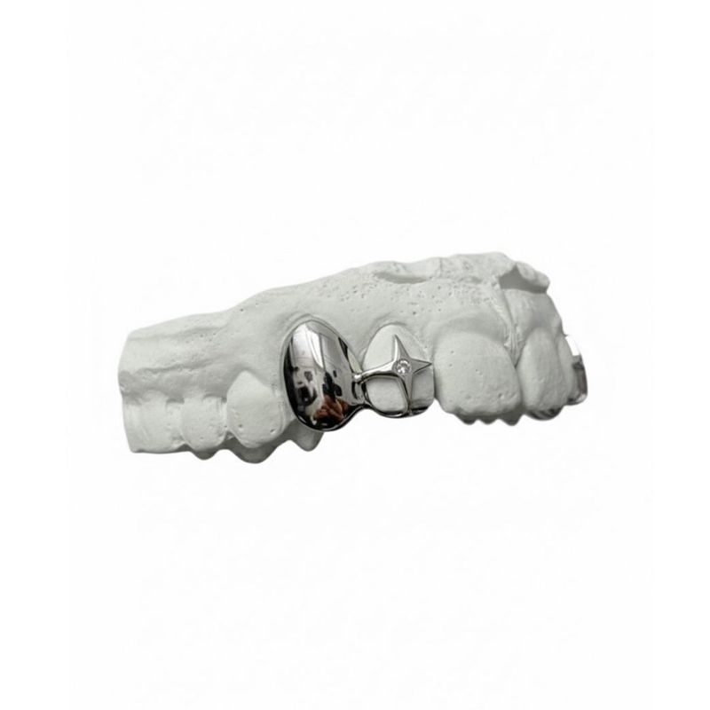 4-Pack Single Diamond Star Grill With Backbar