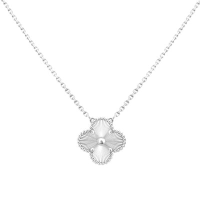 Motif Necklace 18kt WG 4.9gr 18" NE00144