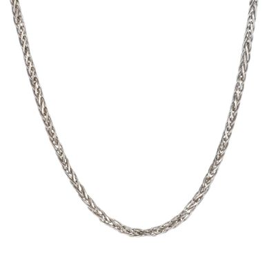 Wheat Chain 10kt WG 10.9gr 2.3mm 24" CH000581