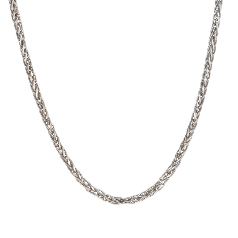 Wheat Chain 10kt WG 10.9gr 2.3mm 24" CH000581