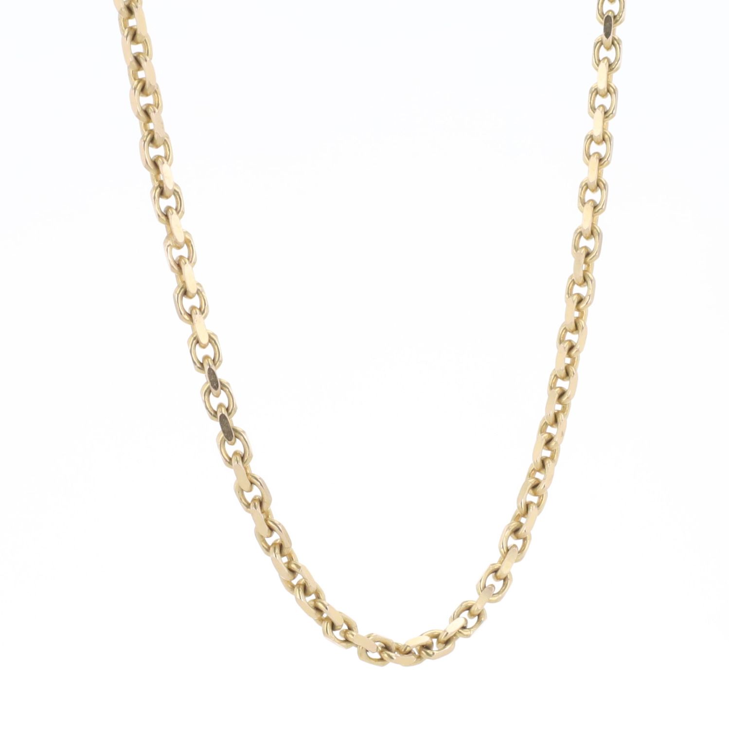 Hermes Link Chain 10kt YG 20.2gr 3mm 26" CH000590