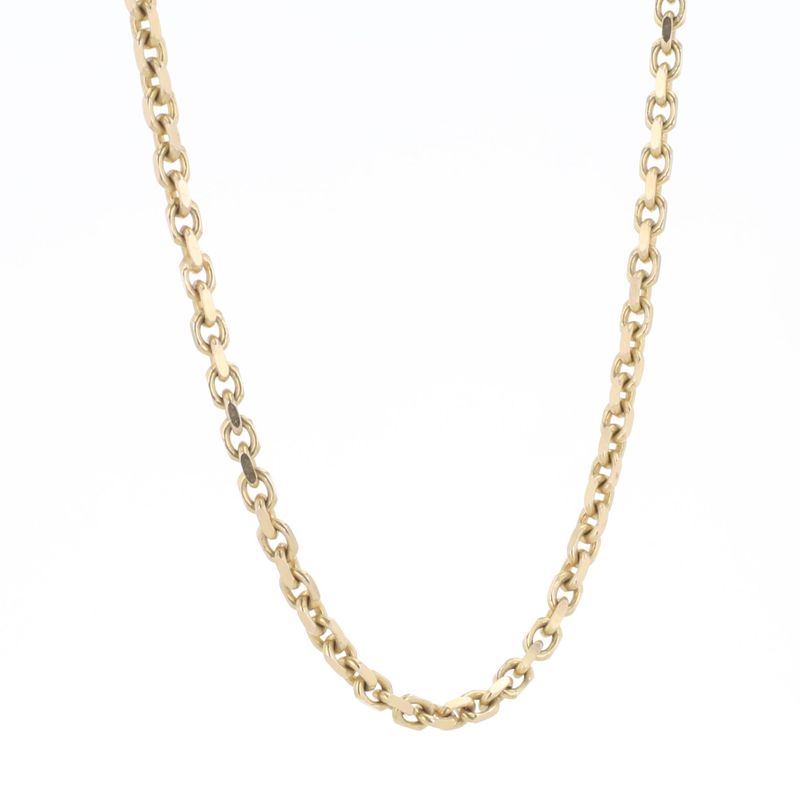 Hermes Link Chain 10kt YG 20.2gr 3mm 26" CH000590