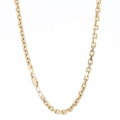 Hermes Link Chain 10kt YG 20.2gr 3mm 26" CH000590