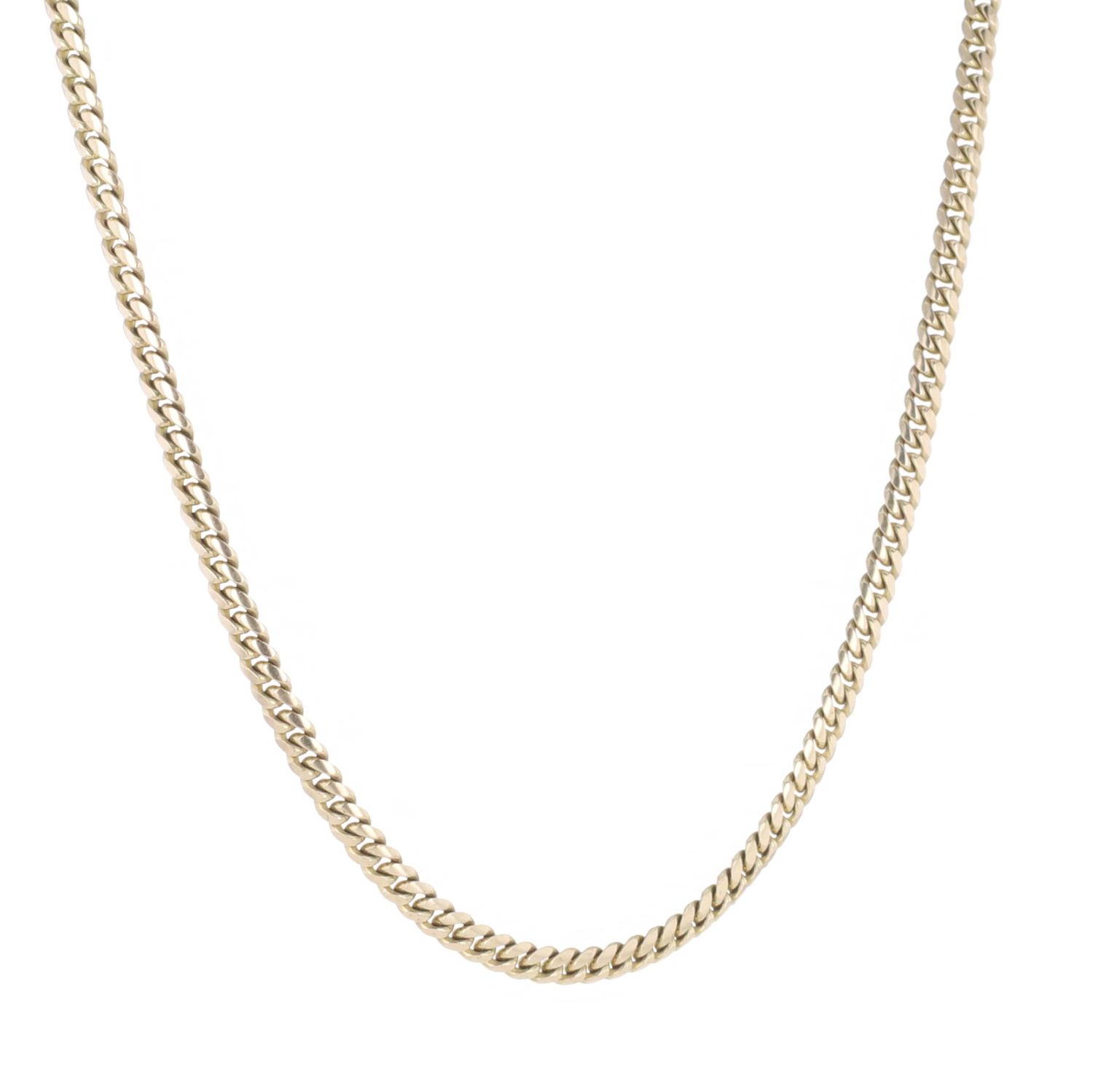Cuban Link Chain 10kt YG 33.6gr 3.9mm 28" CH000588