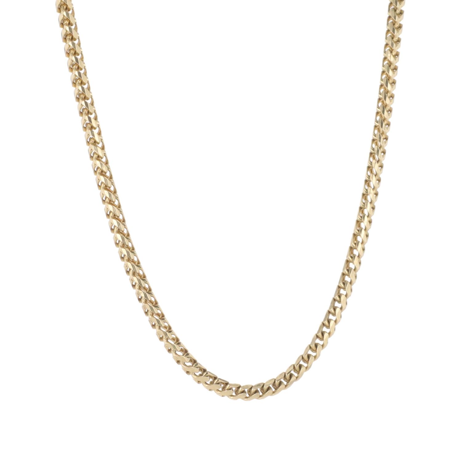 Solid Franco Chain 10kt YG 19.3gr 2.7mm 25" CH000591
