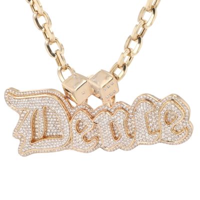 Deuce Pendant Display Piece 10kt YG 37.5gr LAB PN00223