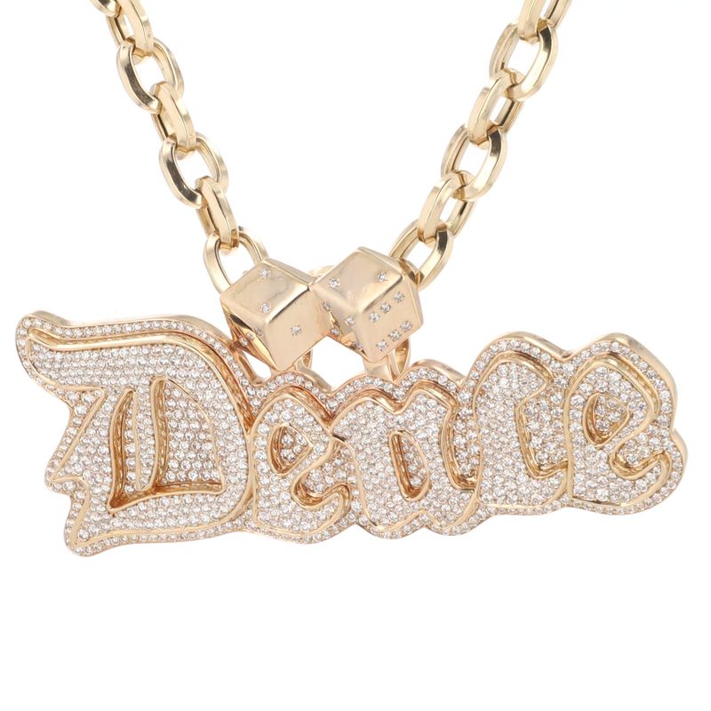 Deuce Pendant Display Piece 10kt YG 37.5gr LAB PN00223