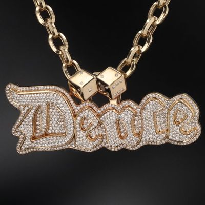 Deuce Pendant Display Piece 10kt YG 37.5gr LAB PN00223