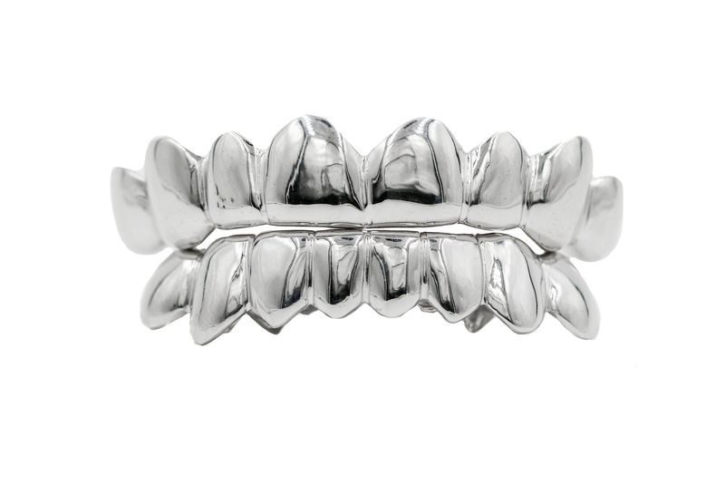 Solid .925 Sterling Silver Grillz