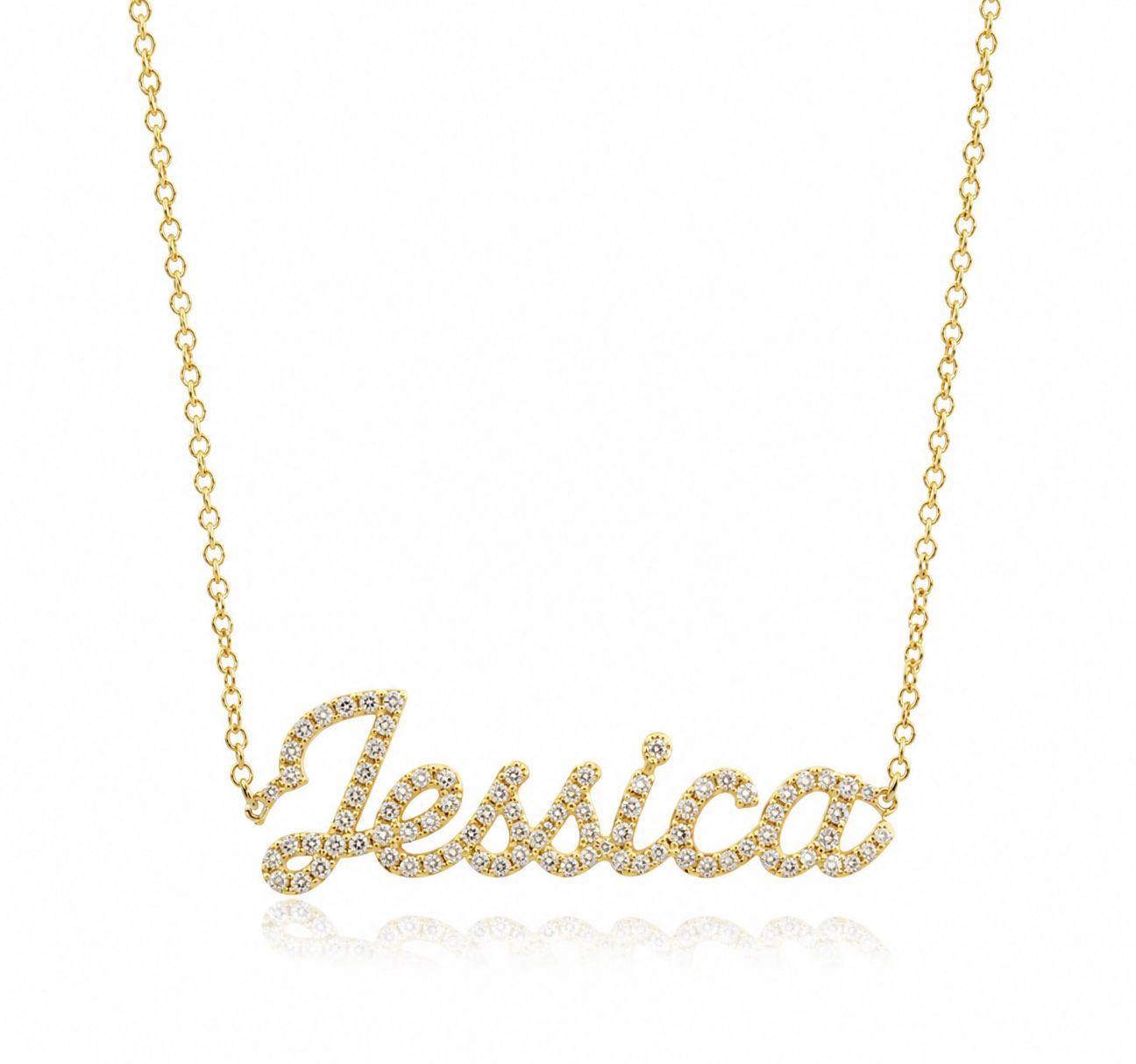Diamond Name Necklace