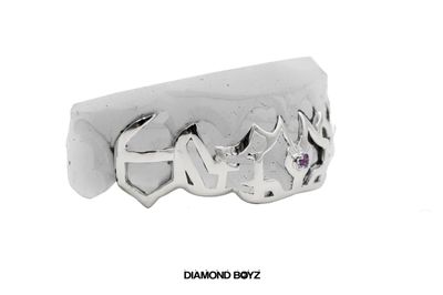6 Pack Amethyst Medallion Grillz