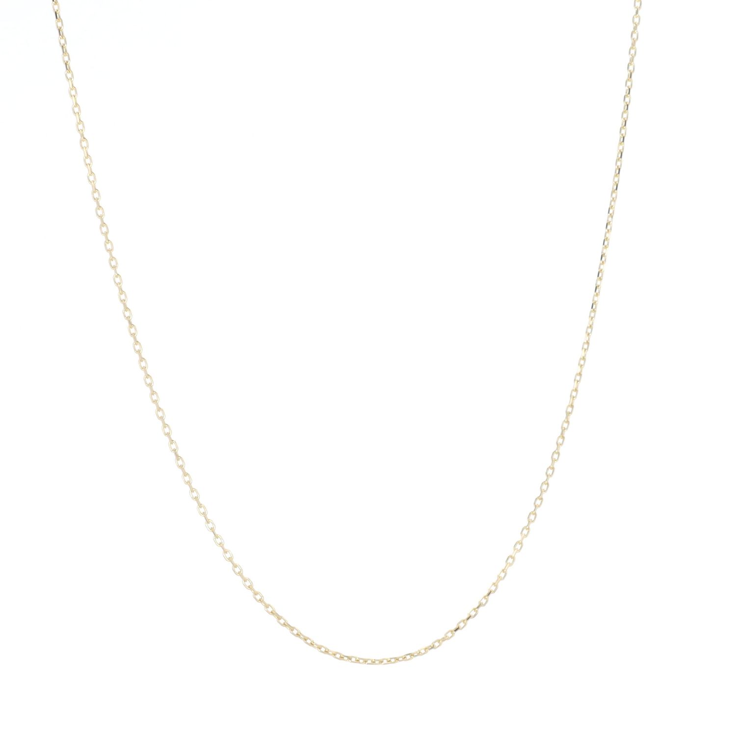Mirco Cable Chain 14kt YG 1.18gr 16" 0.8mm CH000561