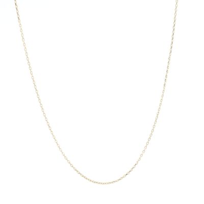Mirco Cable Chain 14kt YG 1.18gr 16" 0.8mm CH000561