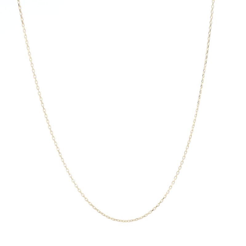 Mirco Cable Chain 14kt YG 1.18gr 16" 0.8mm CH000561