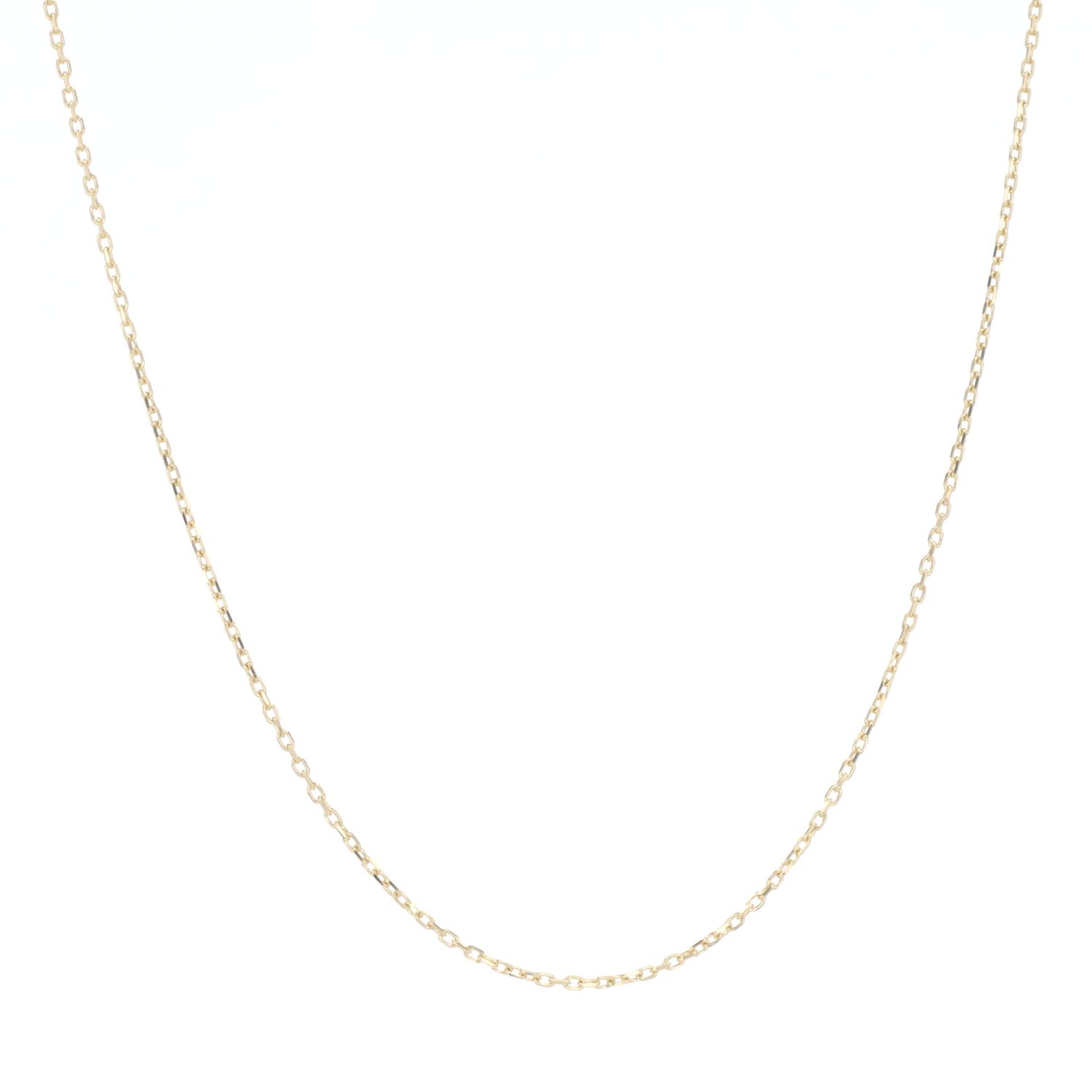 Mirco Cable Chain 14kt YG 1.16gr 16" 0.8mm CH000600