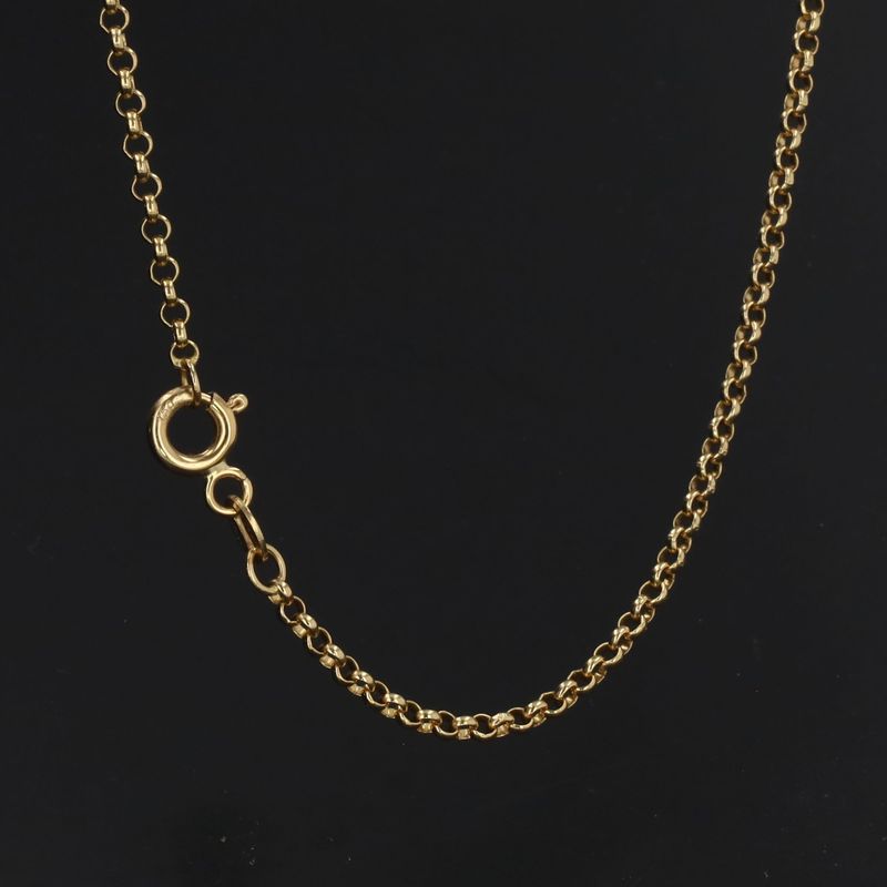 Rolo Chain 18kt YG 6.1gr 18" 2mm CH000597