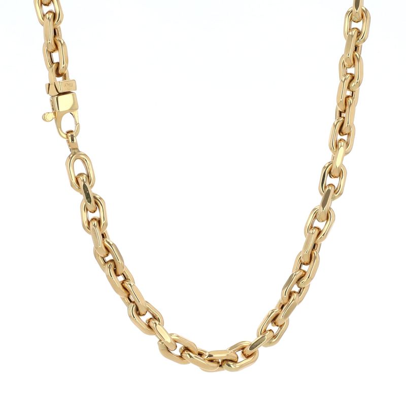 Fancy Cable Link 18kt YG 18.17gr 20" 5mm CH000596