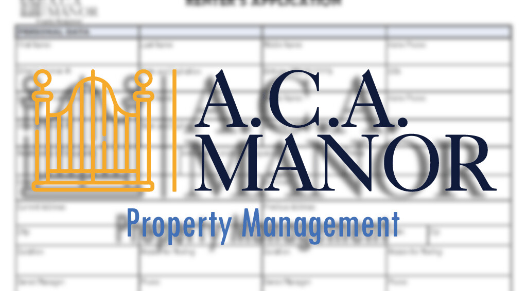 Renter's Application