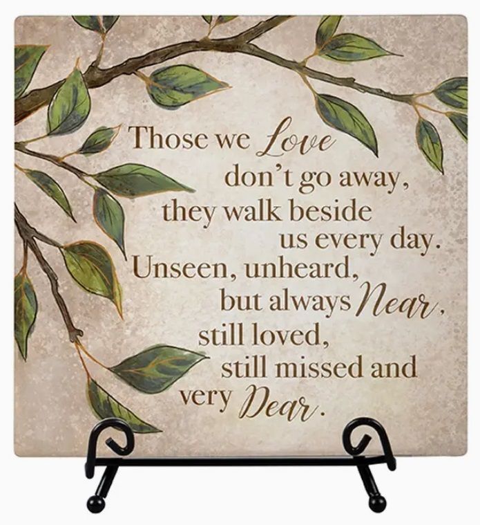 "Always Near" Easel Plaque