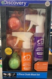 Discovery Kids 4 Piece Chalk Blast Set O/P