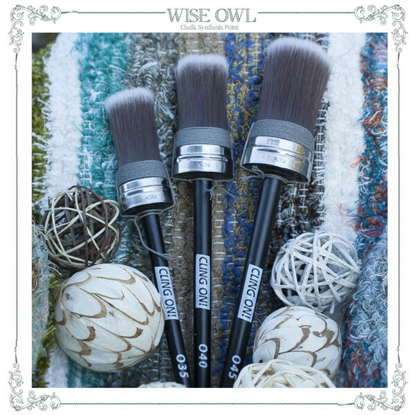 Cling On Paint Brush, Oval Medium (O40)