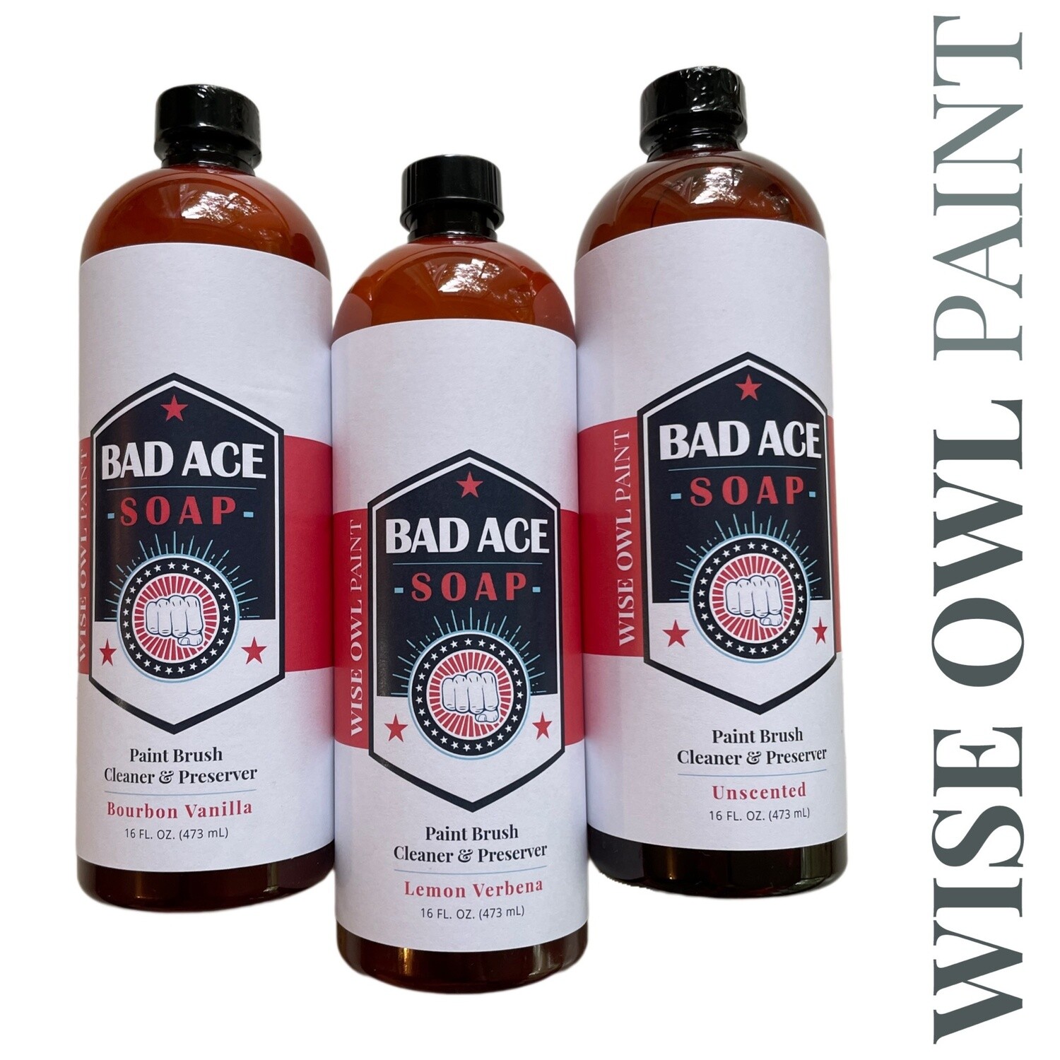 Bad Ace Soap, Lemon Verbena, 16 oz