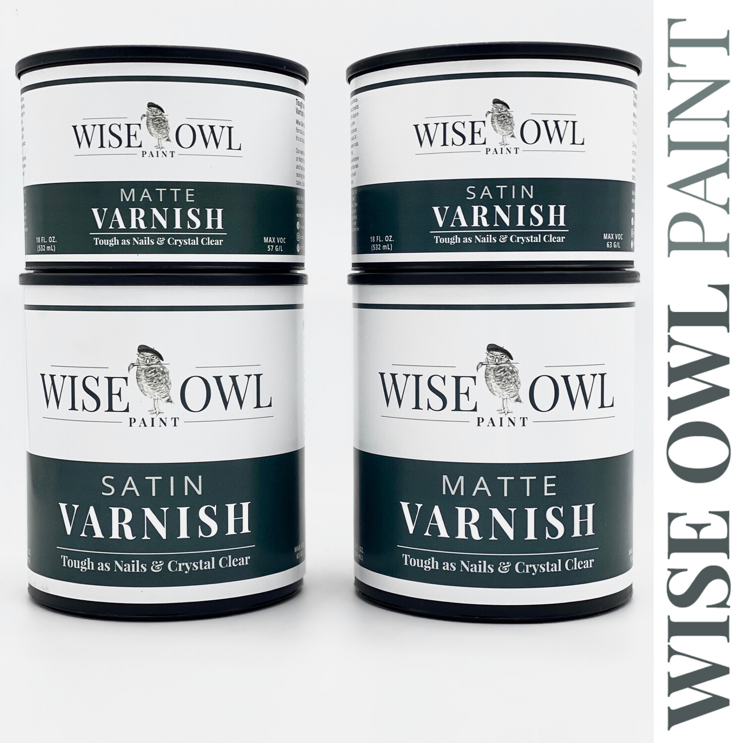 Varnish, Matte Finish, 18oz