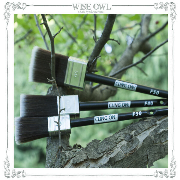 Cling On Paint Brush, Flat Large (F50)