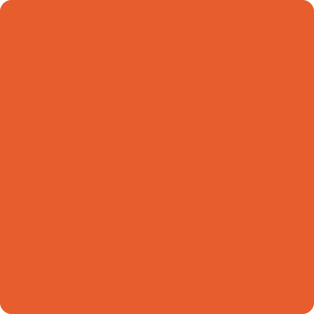 Chalk Synthesis Paint, Mandarina, 16oz