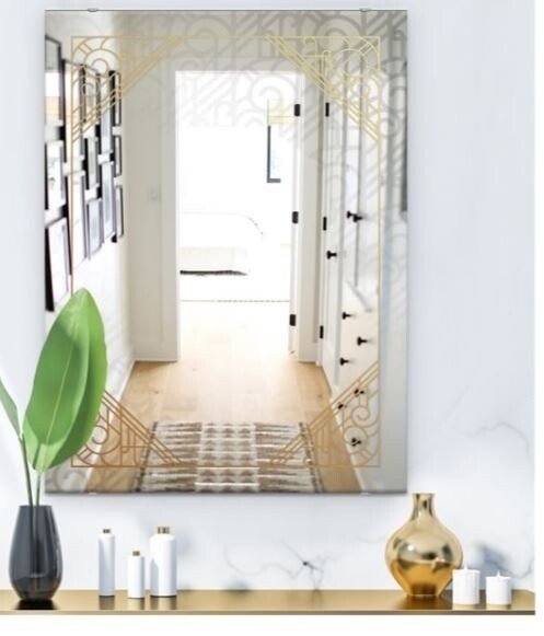 Designart Luxury Rectangular Mirror