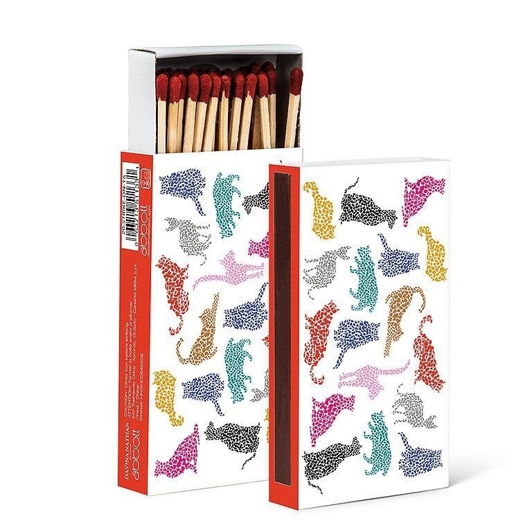 Colorful Cats Matches. 45 Sticks.