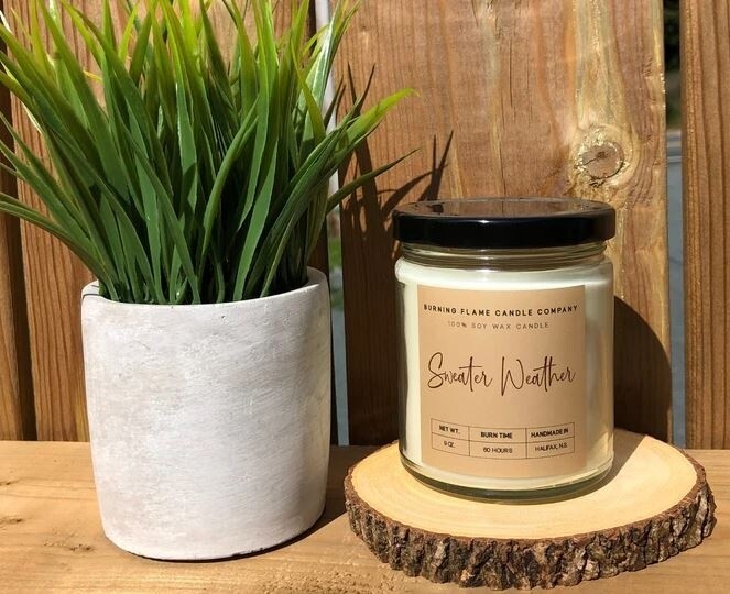 Burning Flame Candle Co. *Sweater Weather*