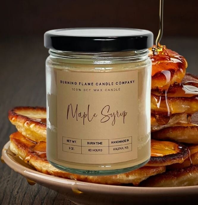 Burning Flame Candle Co. *Maple Syrup*