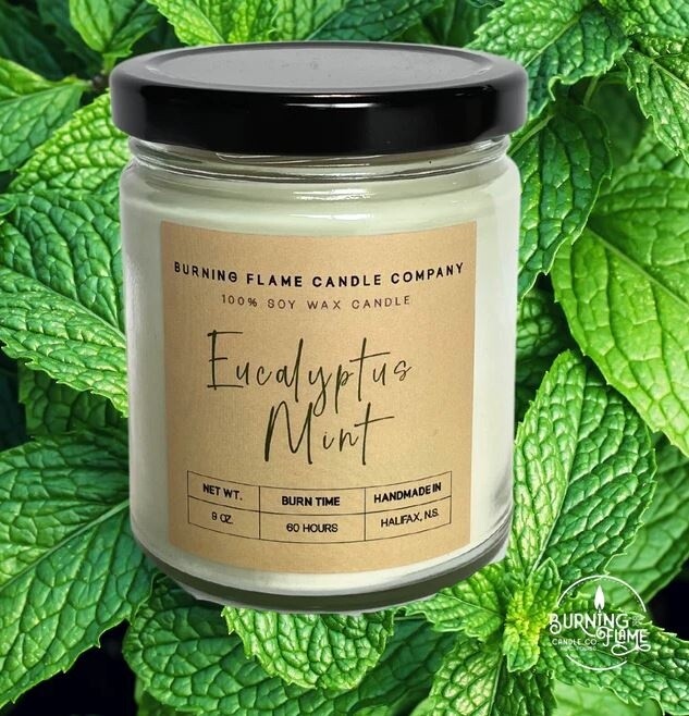 Burning Flame Candle Co. *Eucalyptus Mint*