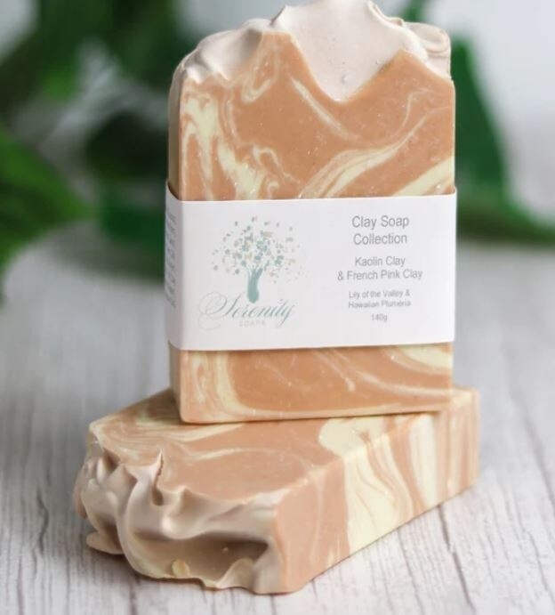 Serenity Soap Clay Soap French Pink Clay