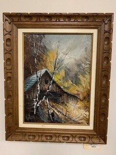 Vintage Signed J.C. Koreny Original on Canvas