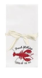 Lobster Catch Napkin Set of 4 Red
