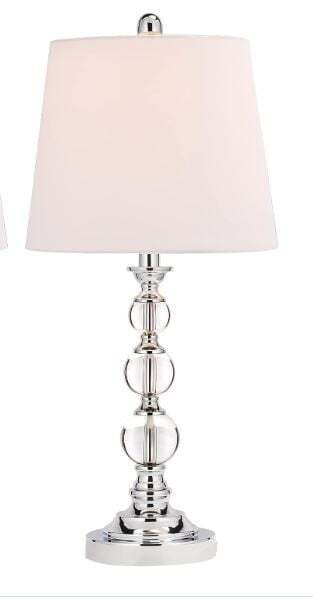 VONLUCE 26 inch Tall Bedside Living Room Table Lamp